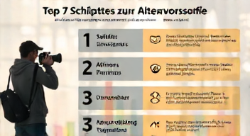 Das sind die Top 7 Schritte beim Altersvorsorge