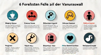 Die 6 häufigsten Fehler bei der Versicherungswahl