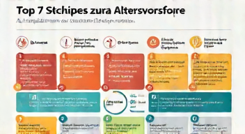 Das sind die Top 7 Schritte beim Altersvorsorge